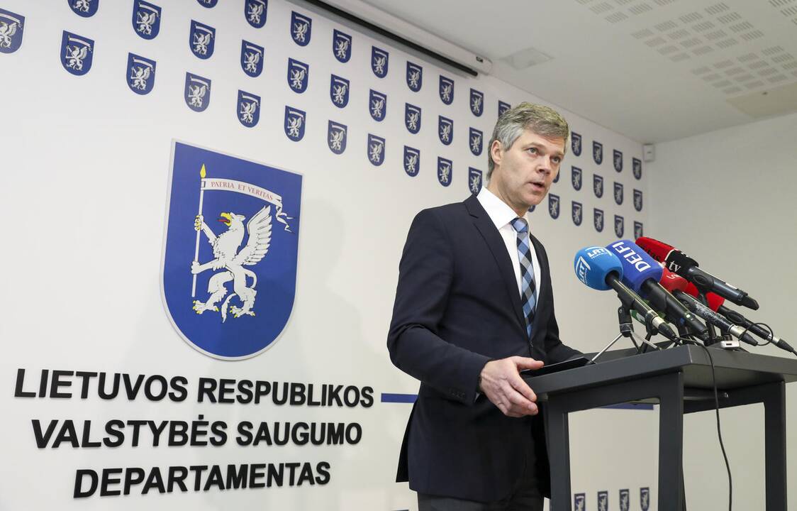 Valstybės saugumo departamento vadovas Darius Jauniškis