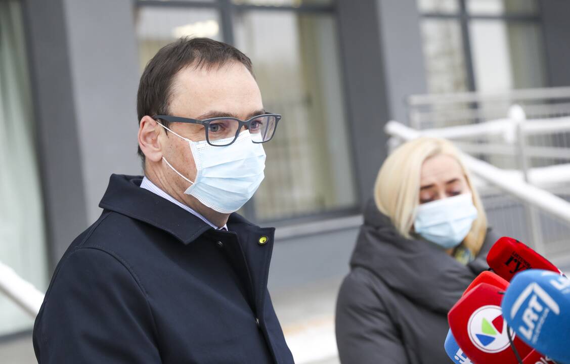 NVSC vadovo spaudos konferencija