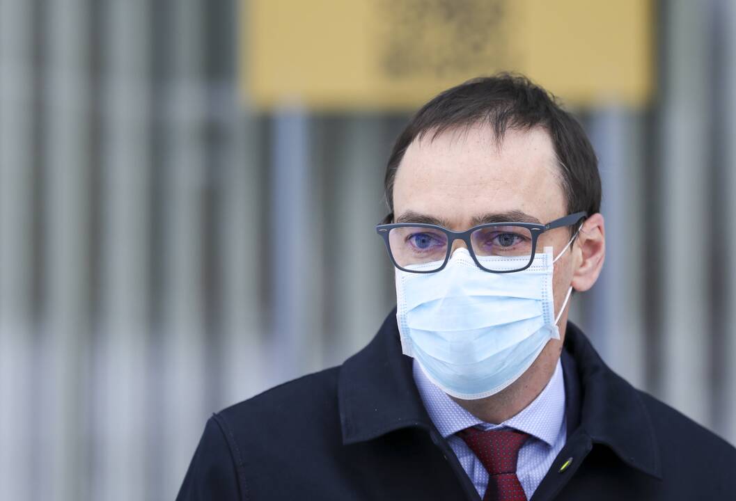 NVSC vadovo spaudos konferencija