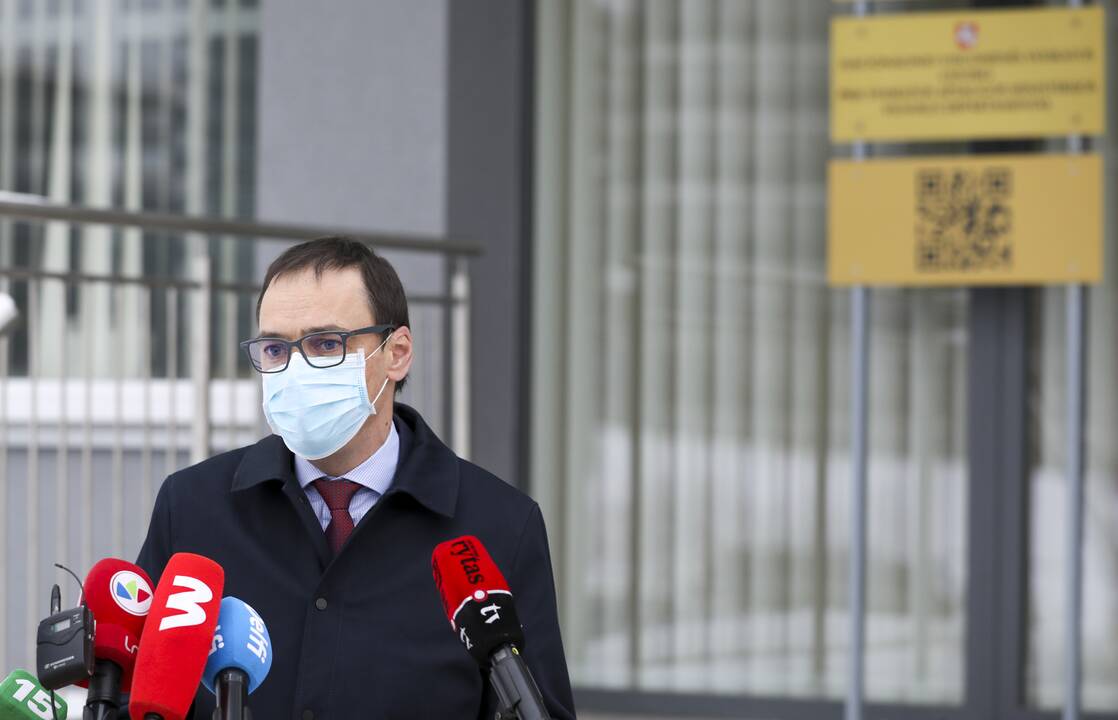 NVSC vadovo spaudos konferencija