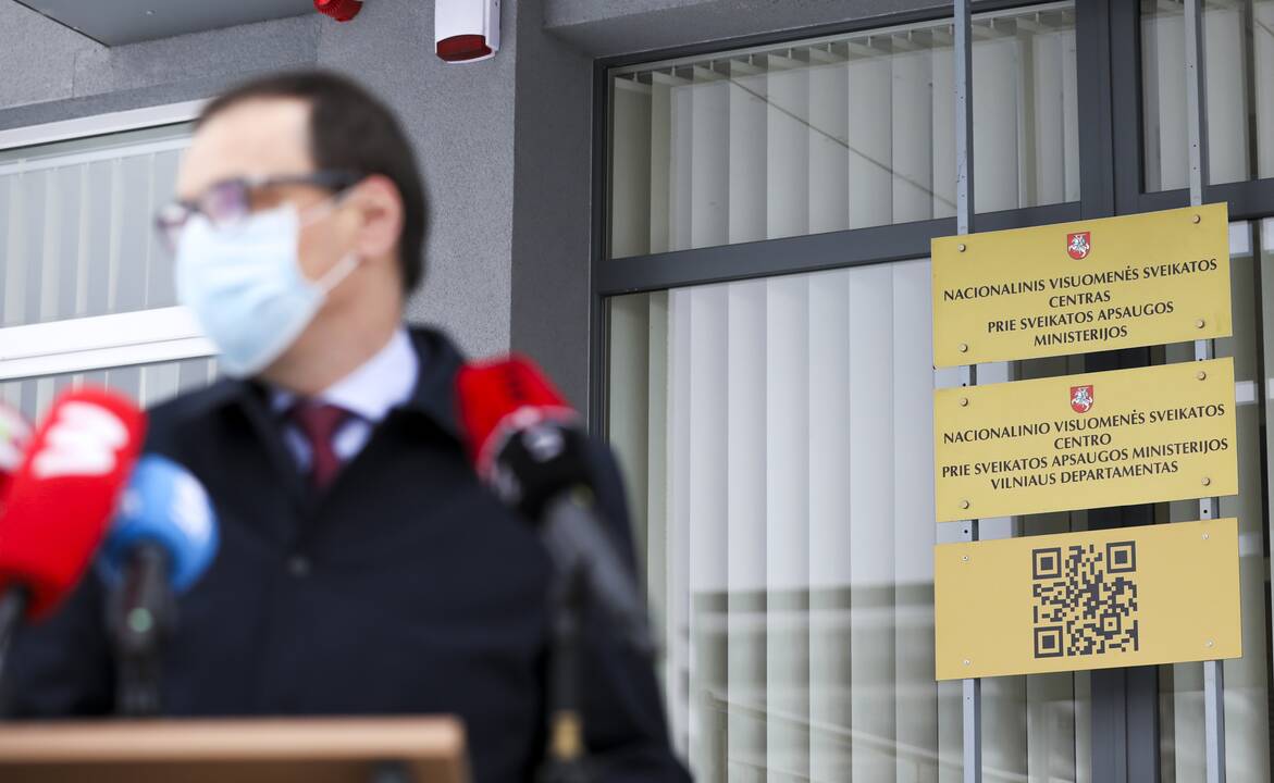 NVSC vadovo spaudos konferencija