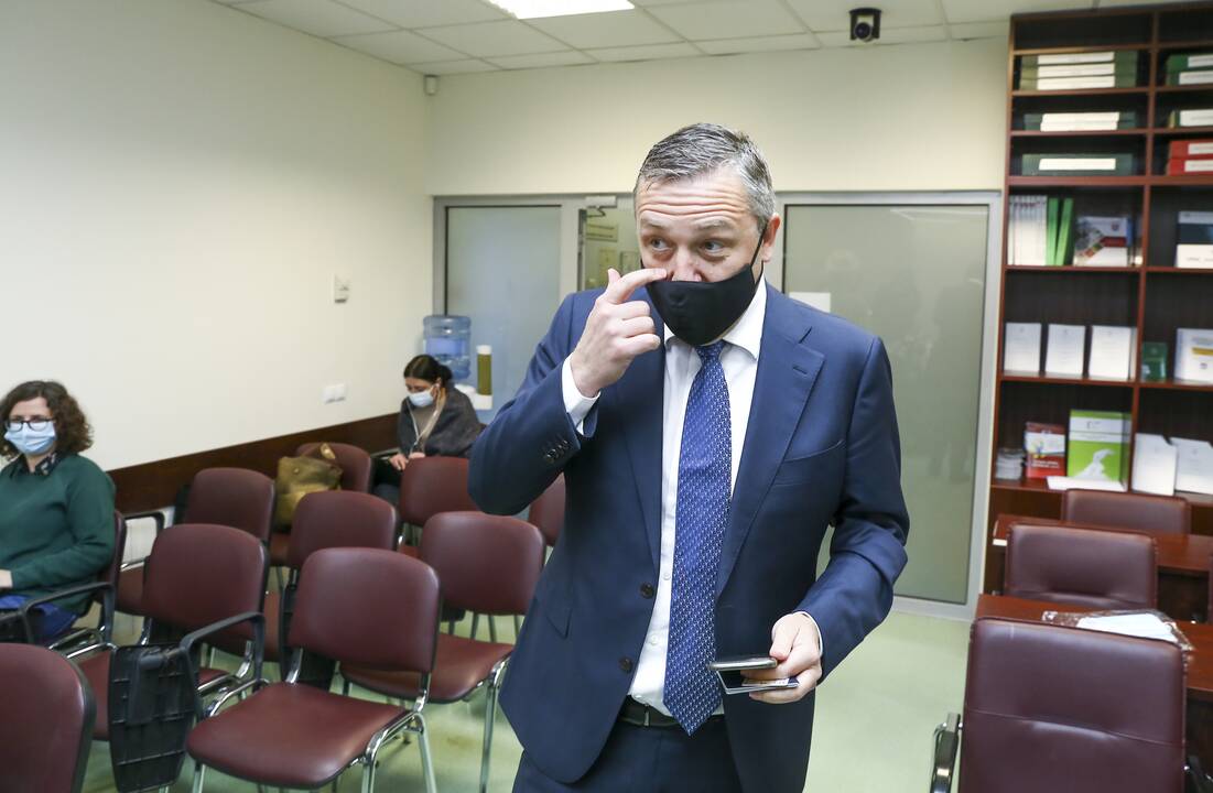 VRK posėdis dėl A. Guogos Seimo nario mandato