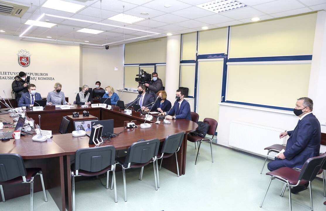 VRK posėdis dėl A. Guogos Seimo nario mandato
