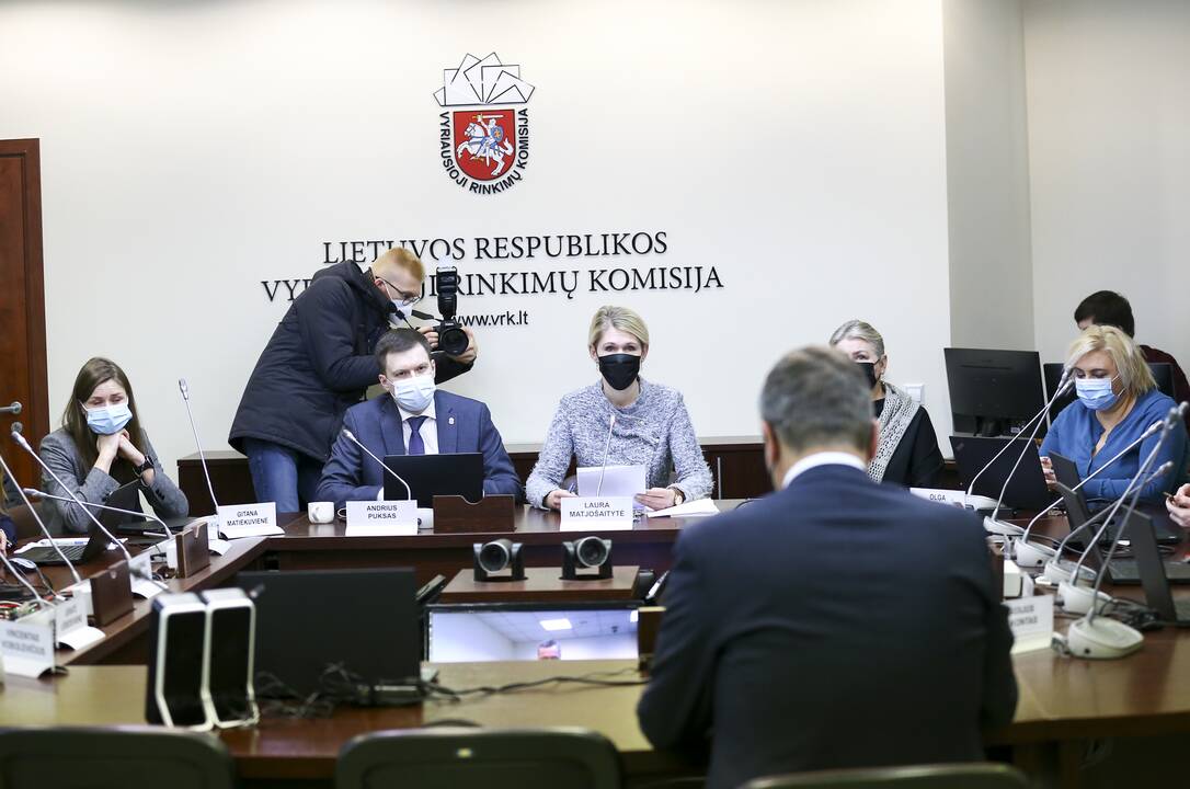 VRK posėdis dėl A. Guogos Seimo nario mandato