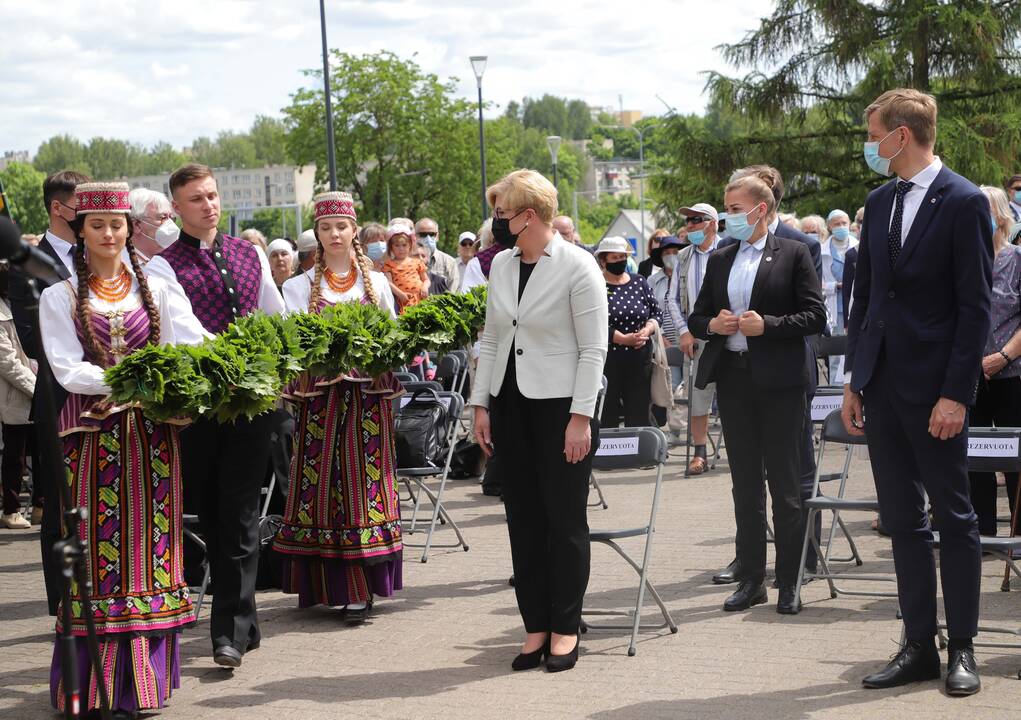 Gedulo ir vilties dienos minėjimo renginiai