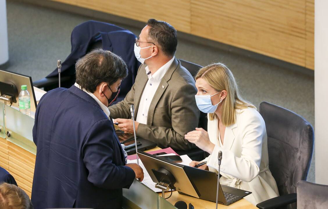 Neeilinė Seimo sesija dėl migrantų krizės