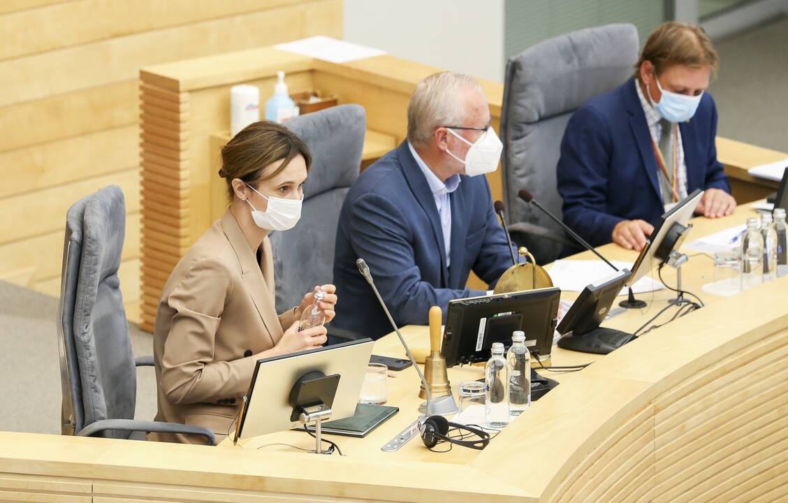 Neeilinė Seimo sesija dėl migrantų krizės