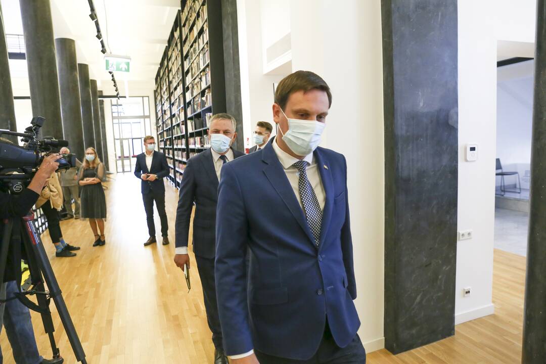 S. Skvernelis paskelbė apie naujos frakcijos steigimą