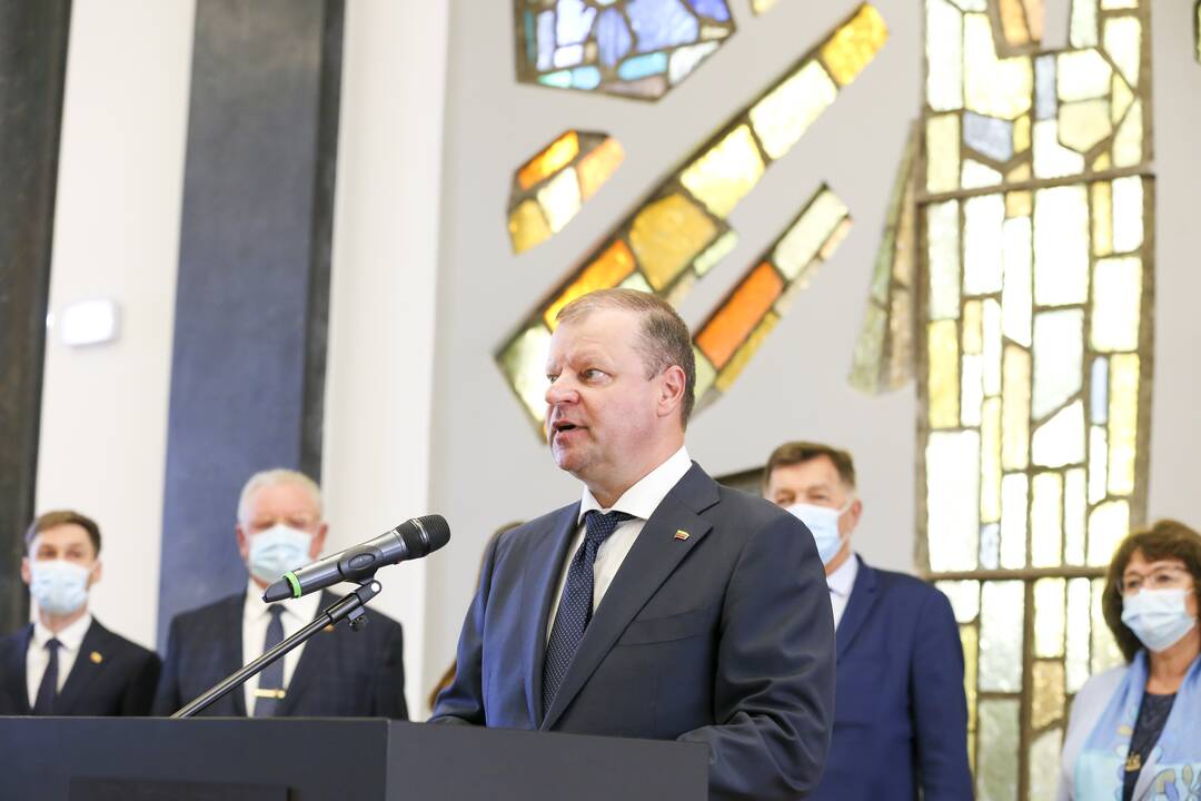 S. Skvernelis paskelbė apie naujos frakcijos steigimą