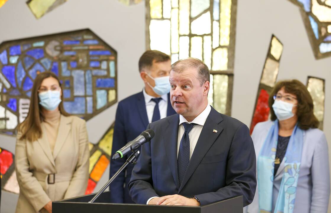 S. Skvernelis paskelbė apie naujos frakcijos steigimą
