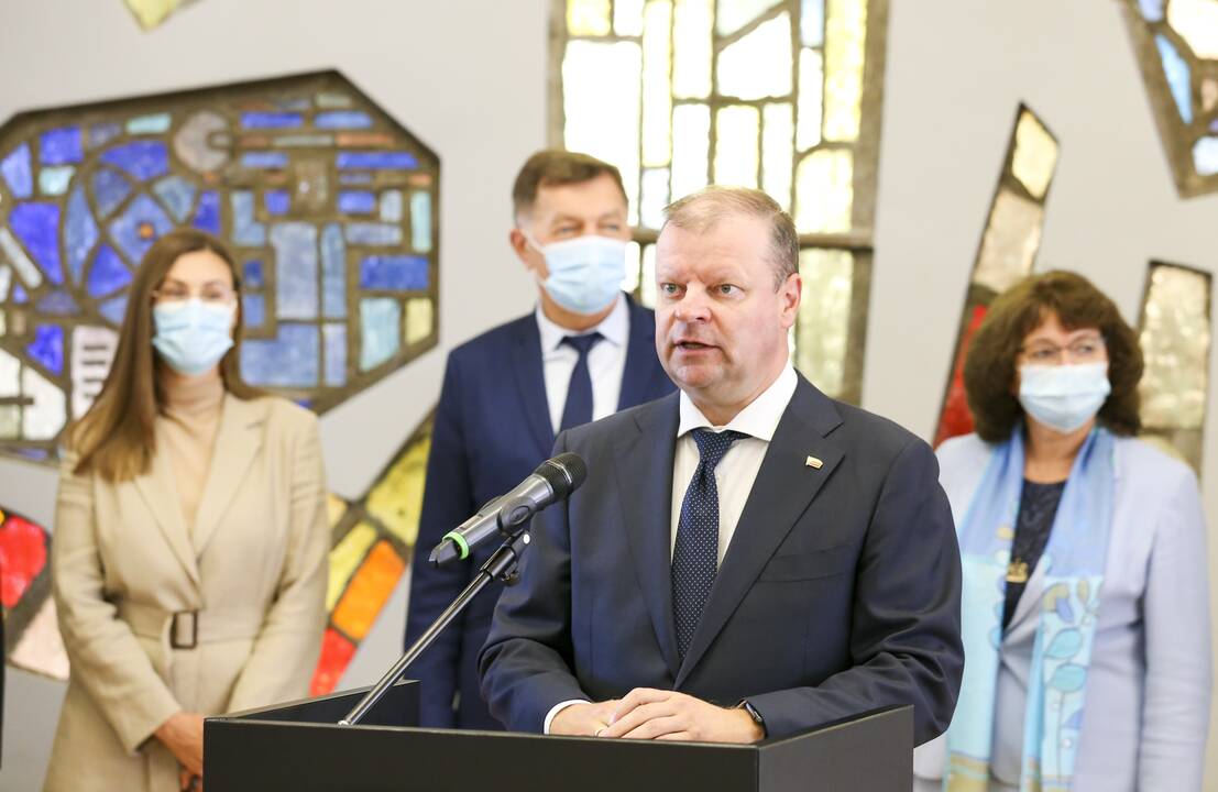 S. Skvernelis paskelbė apie naujos frakcijos steigimą