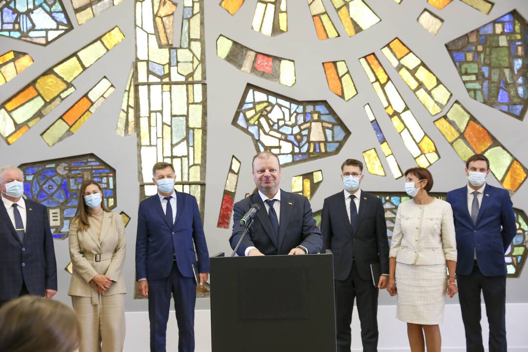 S. Skvernelis paskelbė apie naujos frakcijos steigimą