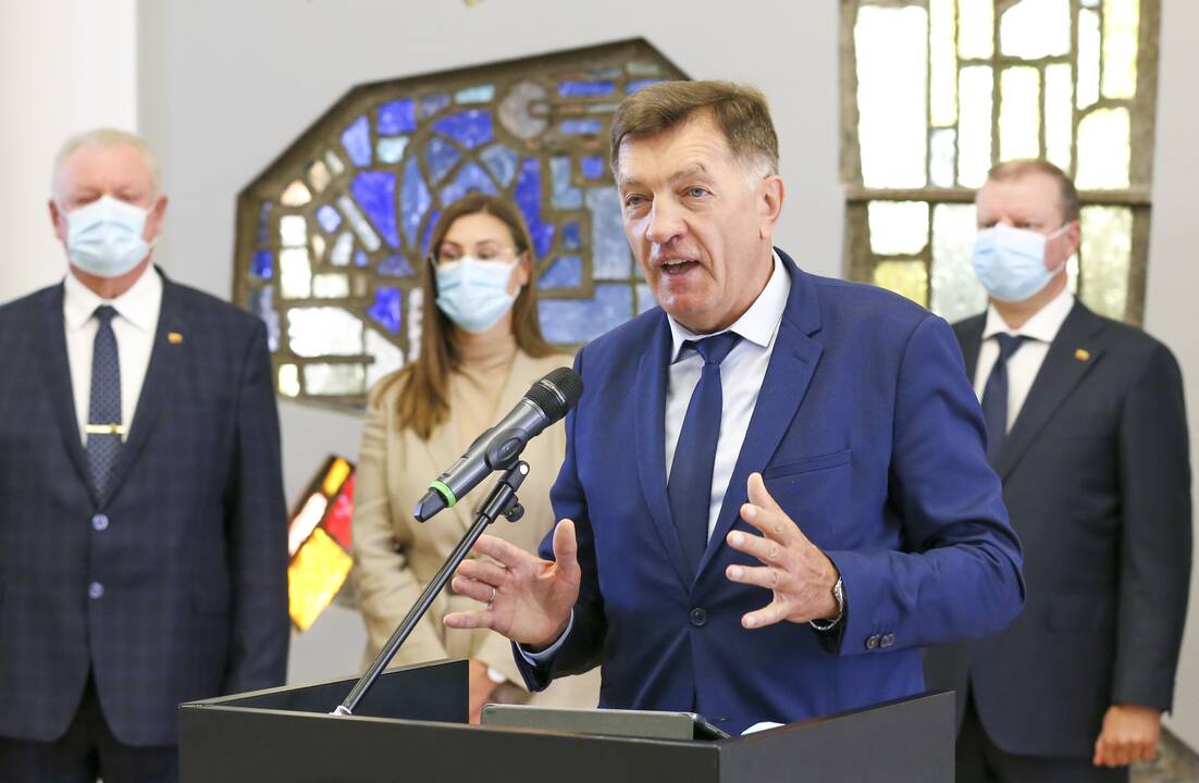 S. Skvernelis paskelbė apie naujos frakcijos steigimą