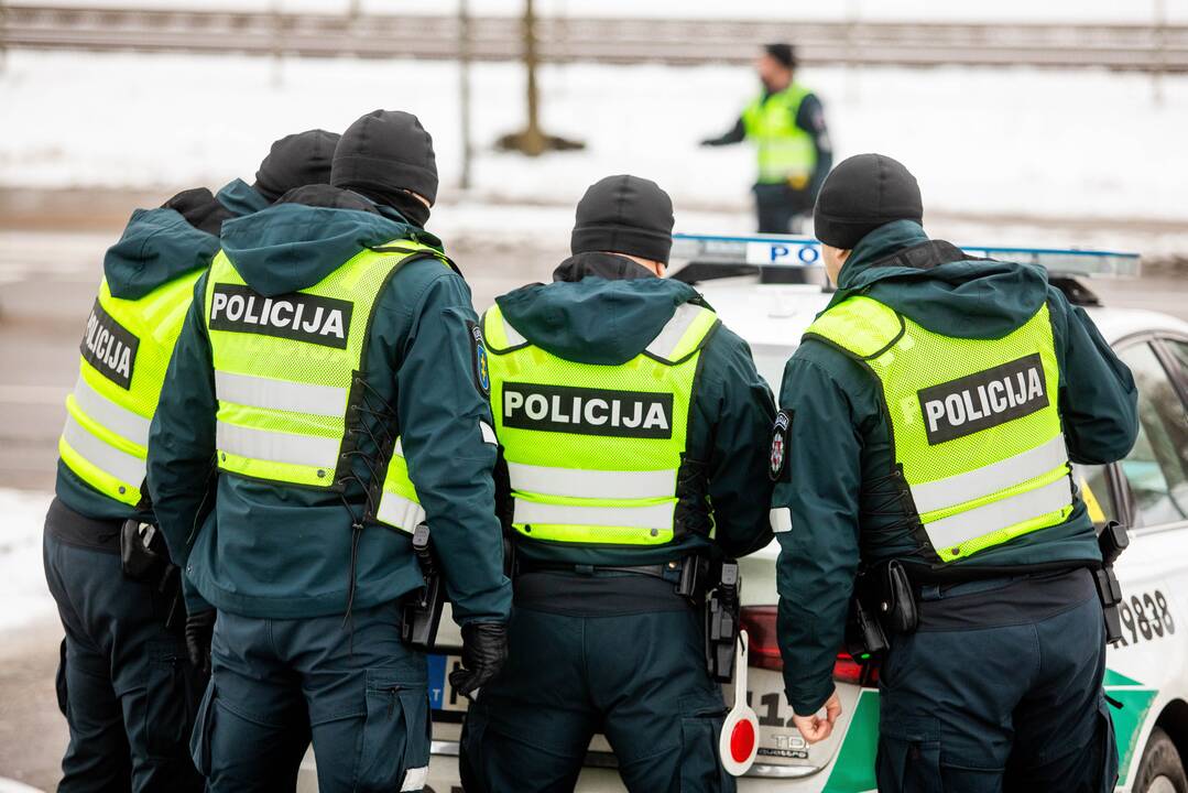 Policija visuomenei pateiks praėjusių metų veiklos ataskaitą
