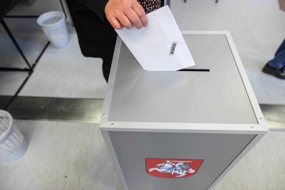 Išankstinis balsavimas Lukiškių aikštėje