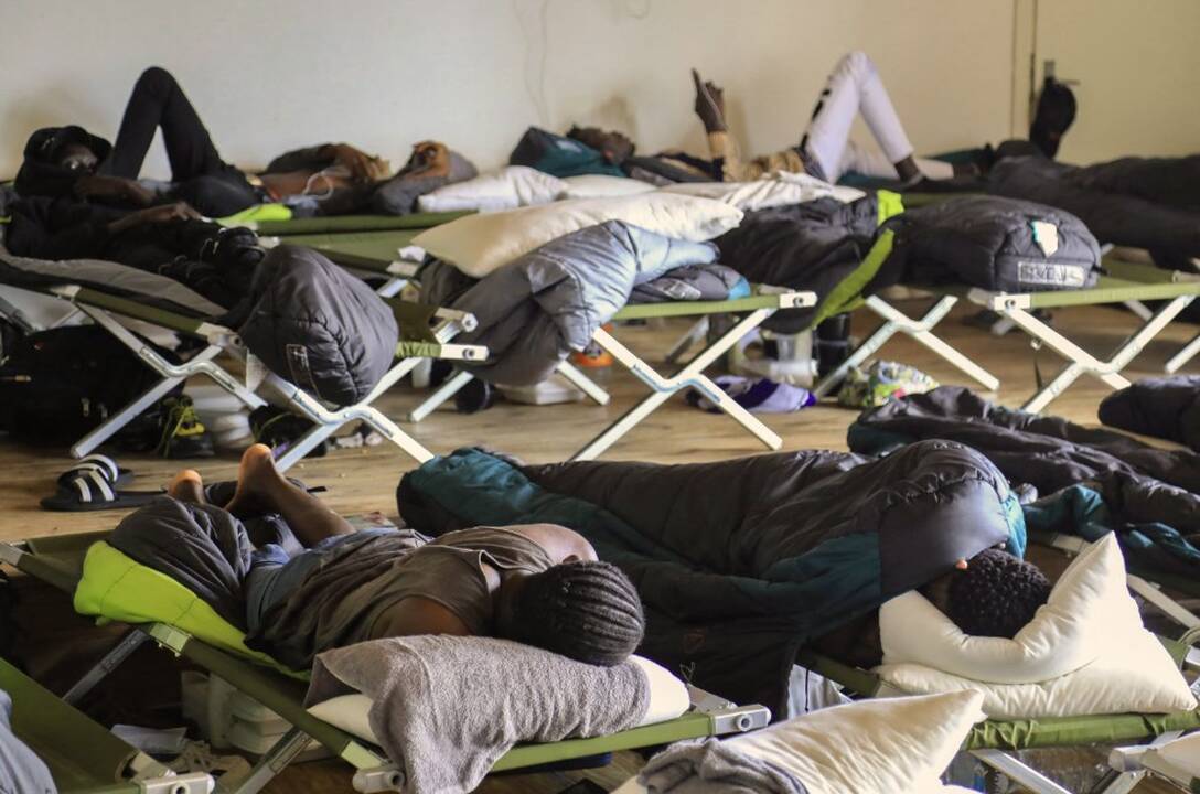 Vyriausybė skyrė 670 tūkst. migrantų mokymui, apgyvendinimui, COVID-19 padariniams