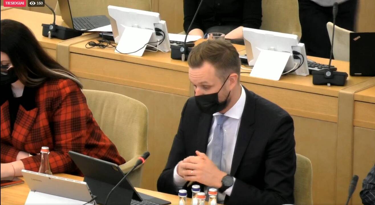 Užsienio reikalų ministras Gabrielius Landsbergis