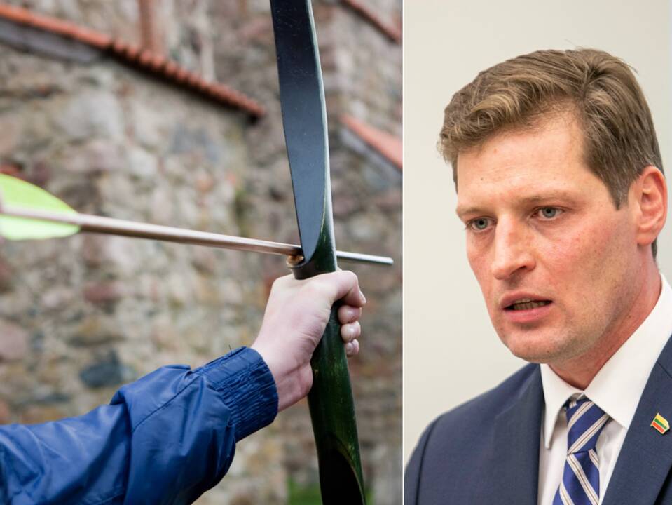 Aplinkos ministras įteisino medžioklę lankais nuo 2022 metų