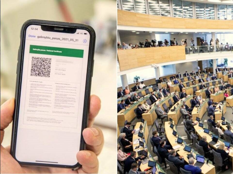 Seime – ginčai dėl „gpaso“: siūlė seimūnus tikrinti ir dėl alkoholio ar narkotikų