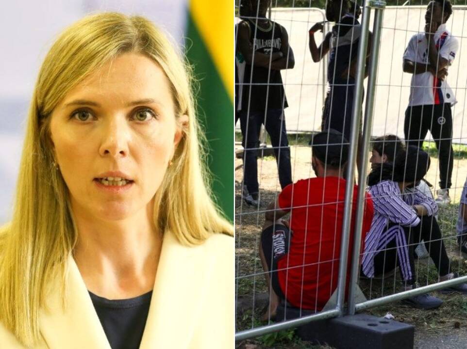 A. Bilotaitė apie teroristus tarp migrantų: visi identifikuojami, institucijos imasi veiksmų