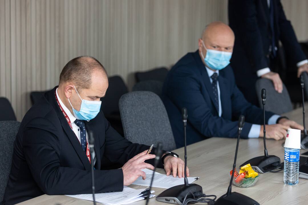 Seimo komisijos posėdis dėl premjero kabineto remonto
