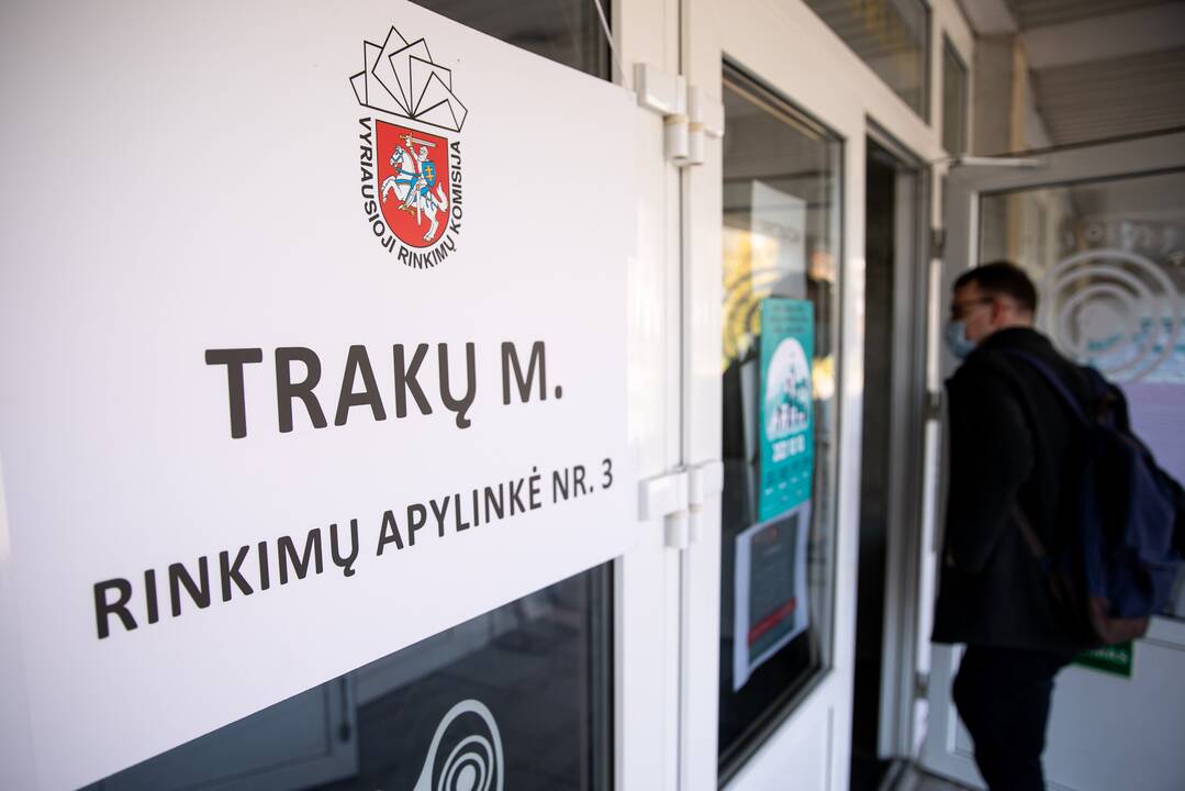 Trakų ir Kelmės merų rinkimuose kol kas balsavo 1,18 proc. rinkėjų