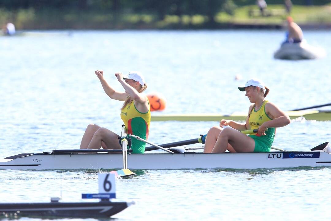 Lietuvos irkluotojos kausis pasaulio čempionato finale