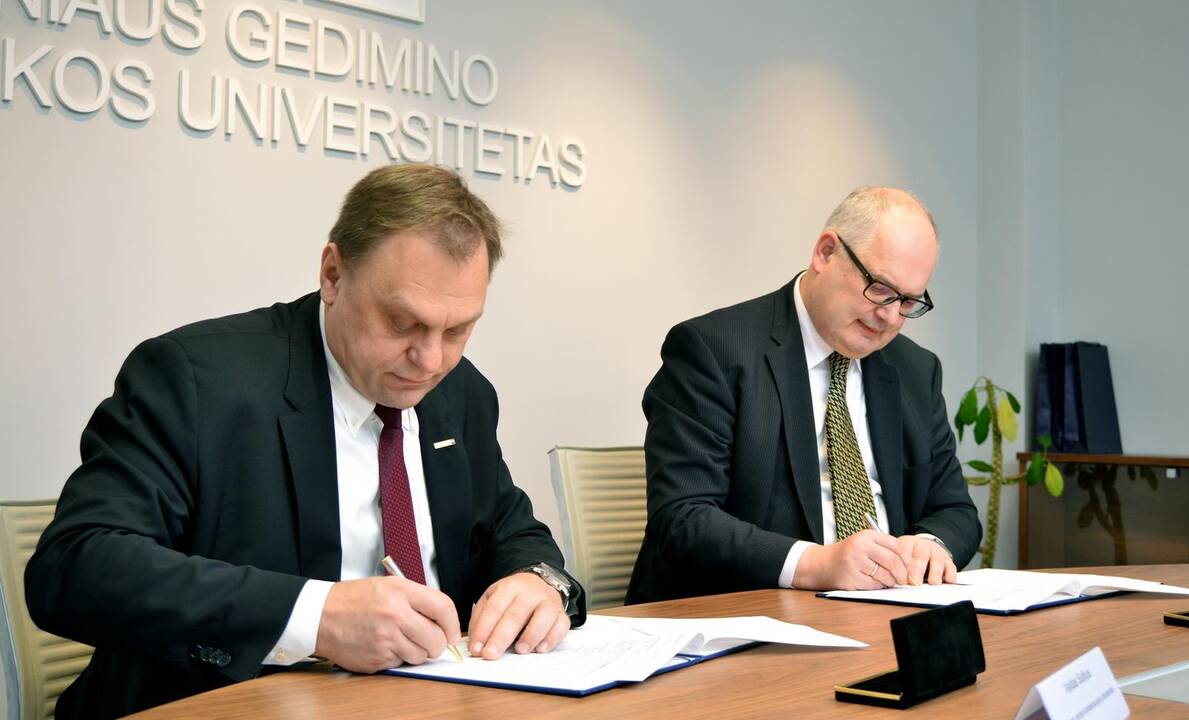 VGTU ir LVK pasirašė bendradarbiavimo sutartį