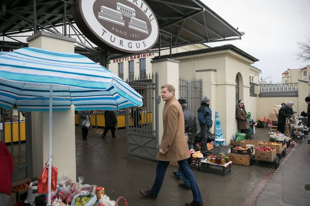 Baigta tvarkyti Kalvarijų turgavietė