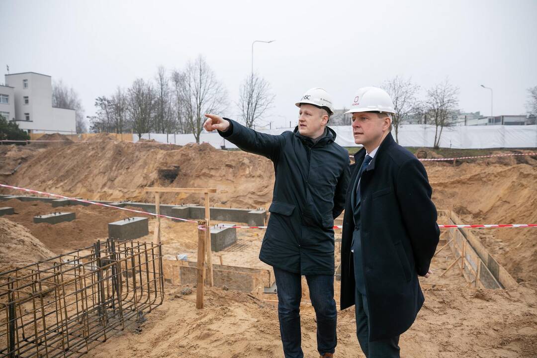 Vilniuje pradedamos sporto komplekso statybos 