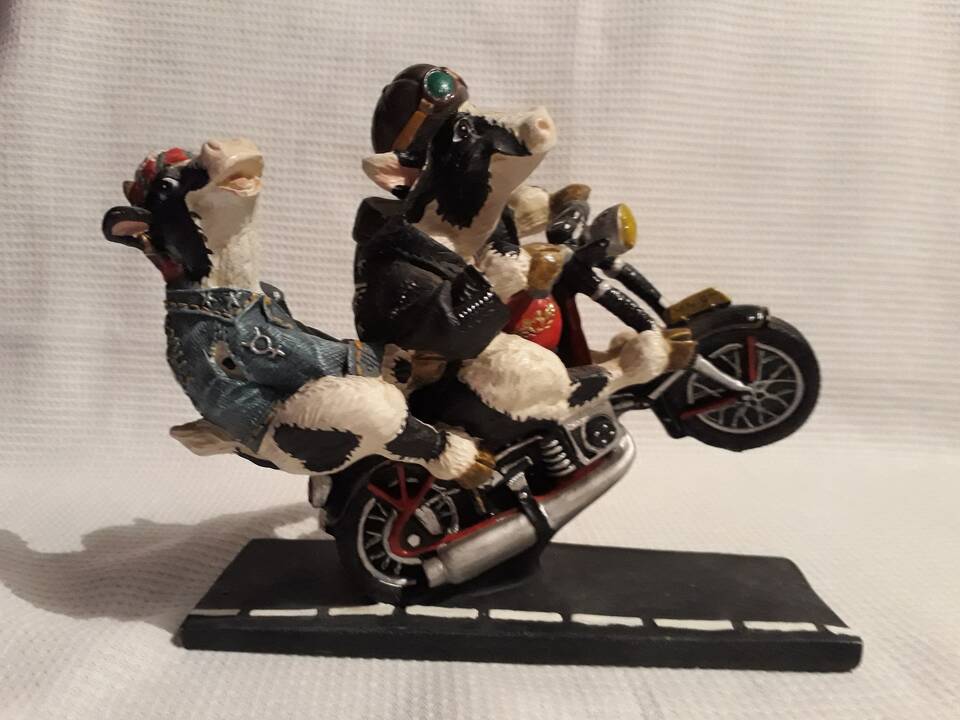 Kolekcininkė: R. Kukutienė buvo Anglijos viduryje esančiame muziejuje „Cotswold Motoring Museum & Toy Collection“, kuriame rado krėslą-karvę.