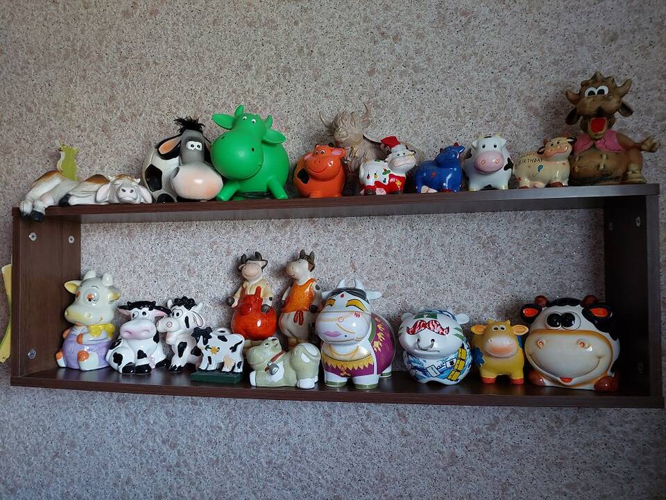 Kolekcininkė: R. Kukutienė buvo Anglijos viduryje esančiame muziejuje „Cotswold Motoring Museum & Toy Collection“, kuriame rado krėslą-karvę.