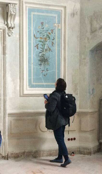 Akcentas: Verkiai – vienas vertingiausių šalies dvarų ansamblių. Dvaro fasadą puošia stilingos detalės.