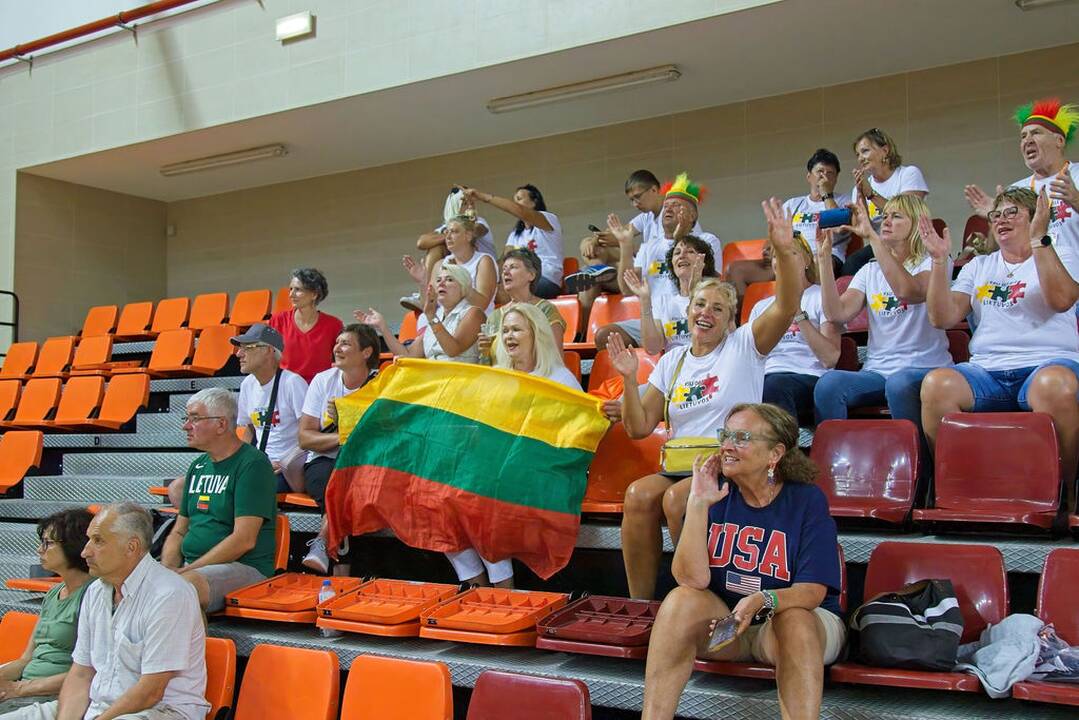 Triumfas: aukso medalius iškovojo „RKL Lithuania“ krepšininkių komanda.