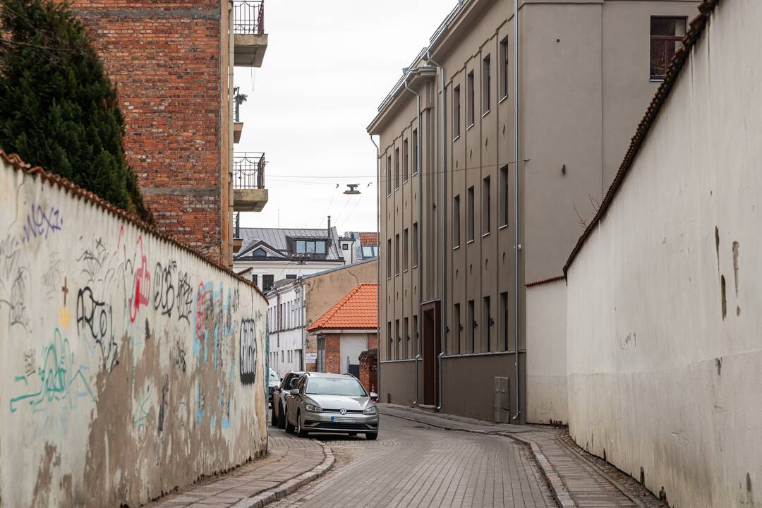 Darbai: M. Valančiaus gatvė – viena vietų, kurią savivaldybė ruošia tvarkyti.