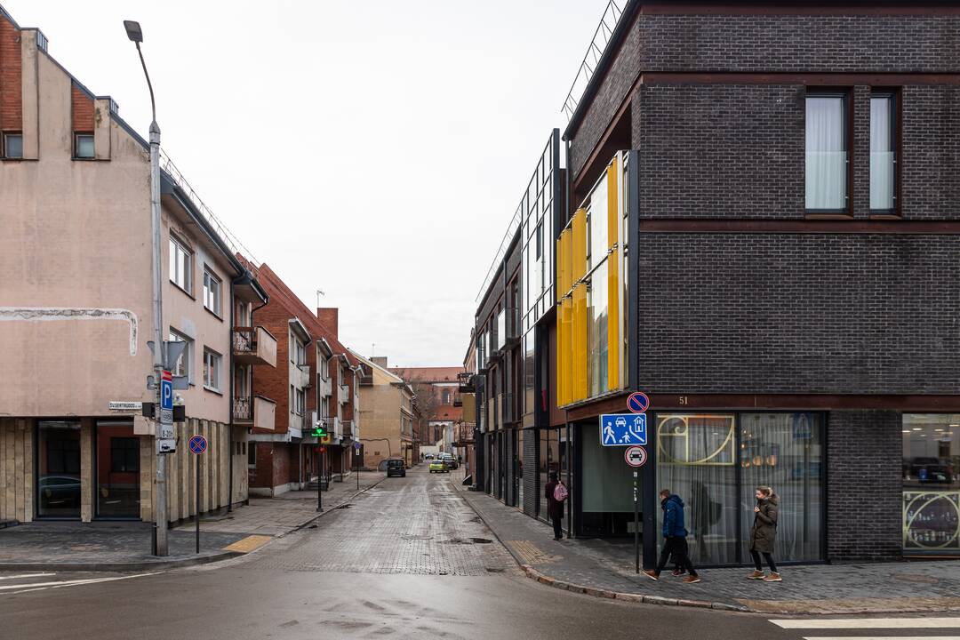 Darbai: M. Valančiaus gatvė – viena vietų, kurią savivaldybė ruošia tvarkyti.