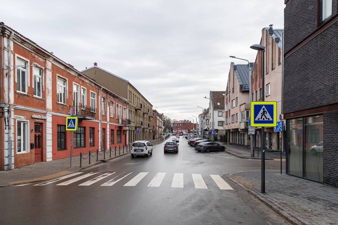 Darbai: M. Valančiaus gatvė – viena vietų, kurią savivaldybė ruošia tvarkyti.