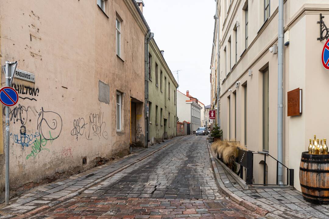 Darbai: M. Valančiaus gatvė – viena vietų, kurią savivaldybė ruošia tvarkyti.