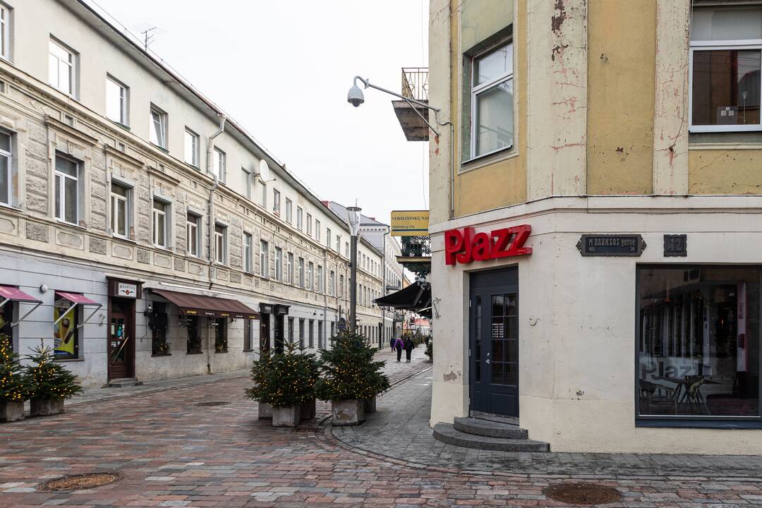 Darbai: M. Valančiaus gatvė – viena vietų, kurią savivaldybė ruošia tvarkyti.