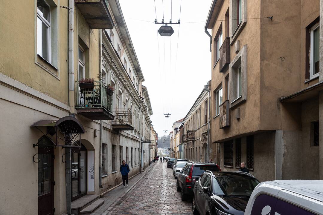Darbai: M. Valančiaus gatvė – viena vietų, kurią savivaldybė ruošia tvarkyti.
