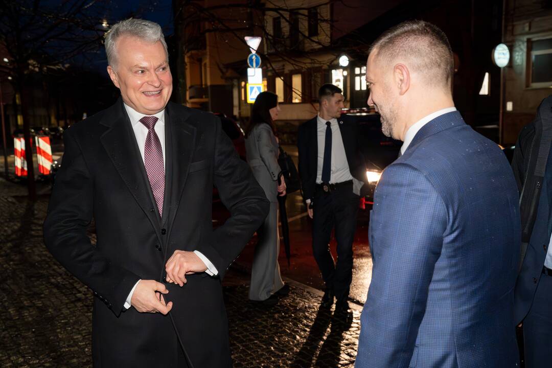 Situacija: G. Nausėdos teigimu, šiuo metu Kauno stadionas de facto yra nacionalinis.