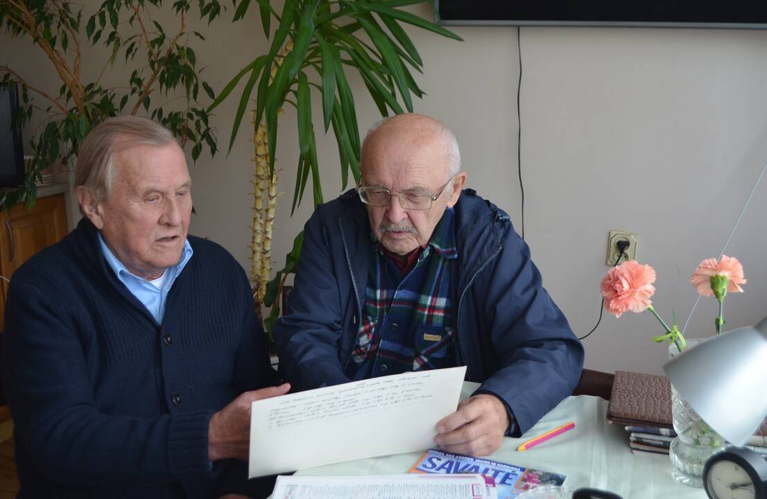 Bendražygiai: P. Varanauskas ir A. Belžakas susitinka pabendrauti ir šiomis dienomis. 