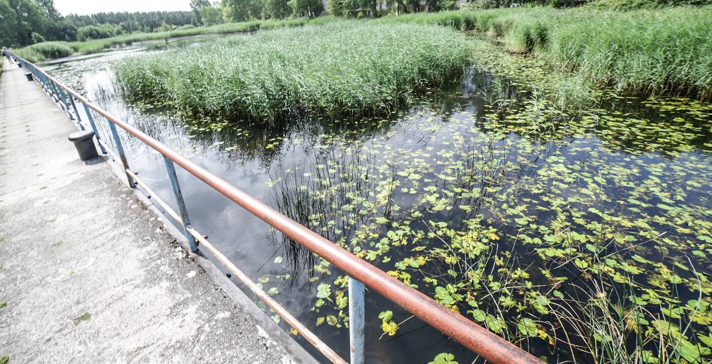 Infrastruktūra: vasarą perbrendama Šventosios uosto įplauka.