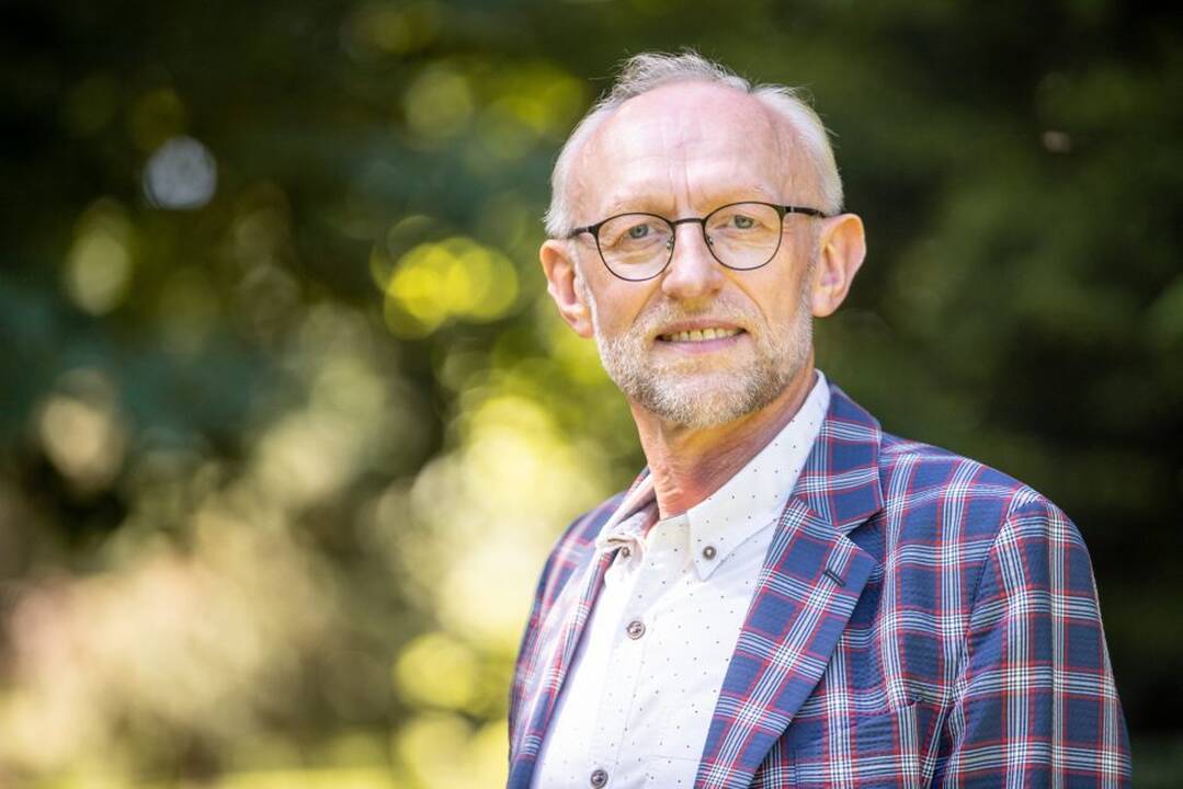 Gražėja: taip pagrindinė Kauno rajono Kalėdų eglė atrodė ketvirtadienio vidurdienį.