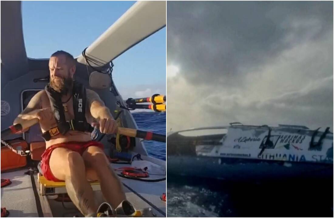 Aurimo Mockaus „Kuršis“ rastas vandenyne