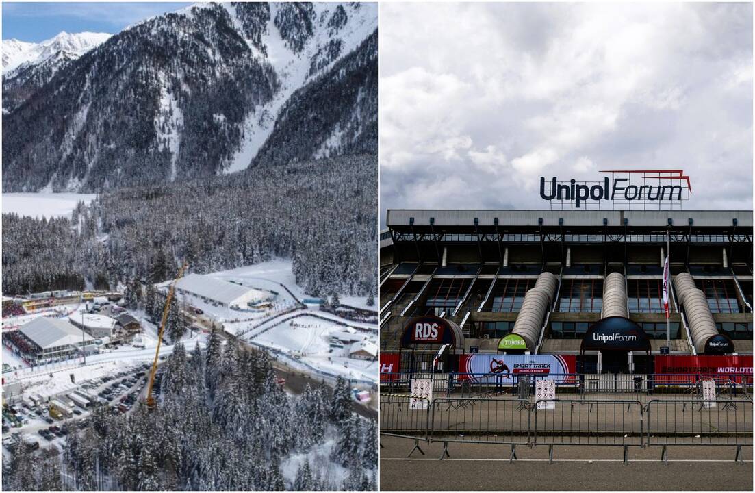 Italija: XXV žiemos žaidynių dalyviai įsikurs net šešiuose olimpiniuose kaimeliuose (nuotr. – taip 2026-ųjų vasarį su šiuo objektu dešinėje apačioje atrodys Milano panorama)