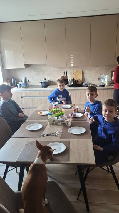 Šeima: Rusinų šešetas išmaišęs visą Kauną. Asmenukė Kauno pilyje. 
