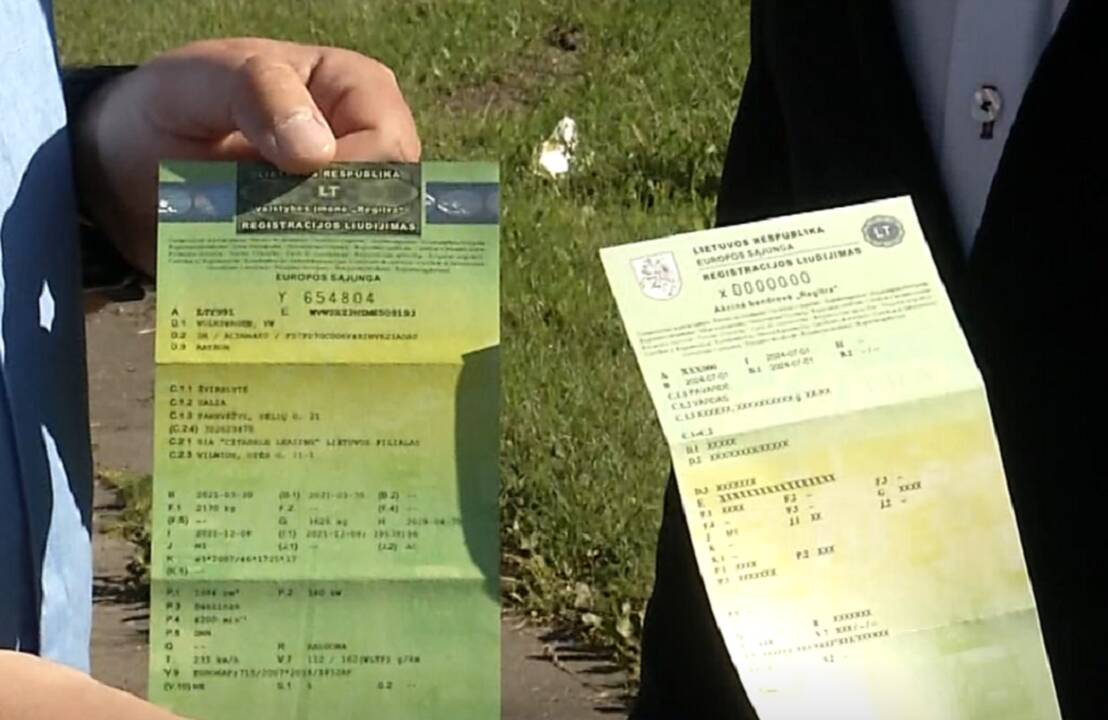 Keičiasi automobilio techninis pasas
