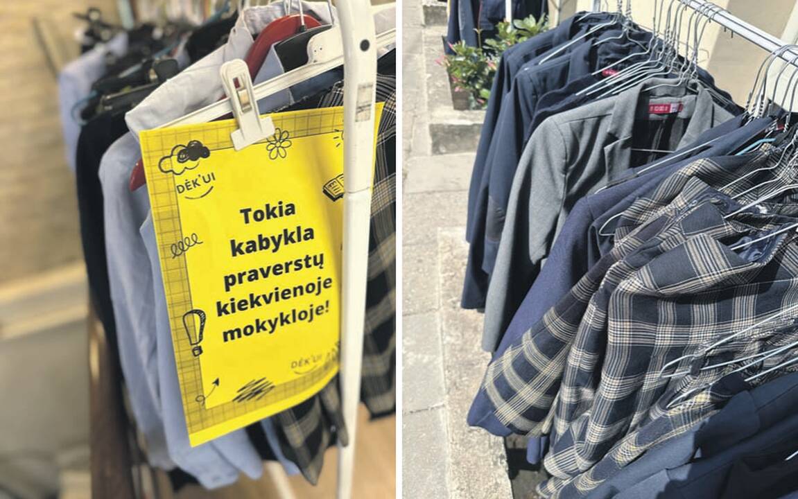 Tarša: kasmet į konteinerius keliauja neišmatuojamas kiekis neprirašytų sąsiuvinių ir nepiešiančių flomasterių.