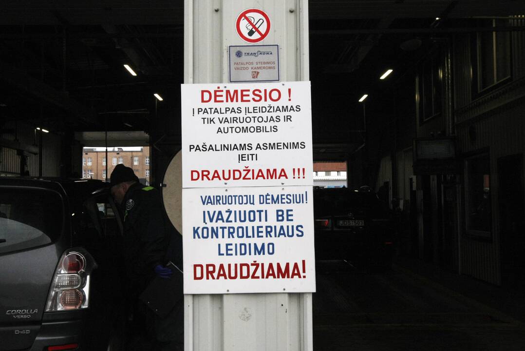Pagalba: žibintų reguliavimas yra vienintelė procedūra, kurią apžiūros metu gali atlikti pats kontrolierius.